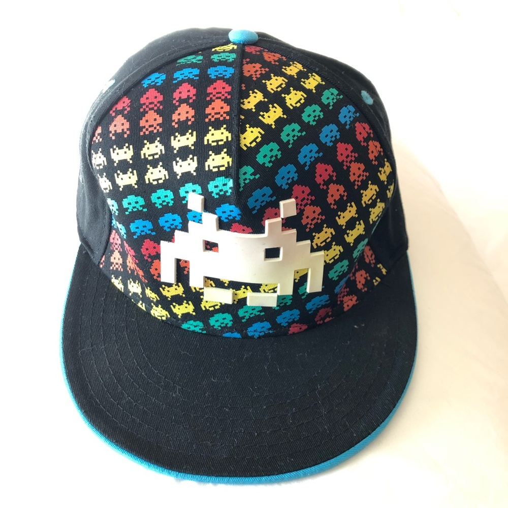 Space invaders men’s baseball cap hat